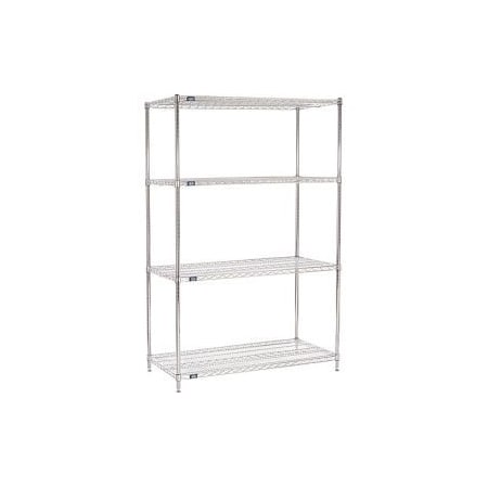 Nexel    ESD Wire Shelving Starter - 5 Tier - 42W X 21D X 86H